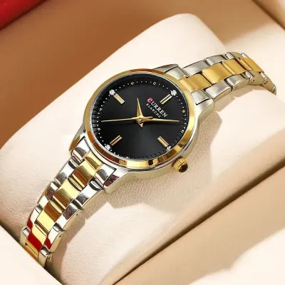 Stainless Steel Quartz Elegant Woman Wristwatch